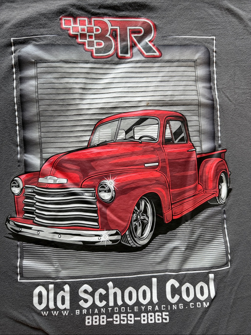 BTR Brian Tooley Racing Chevrolet Truck t shirt